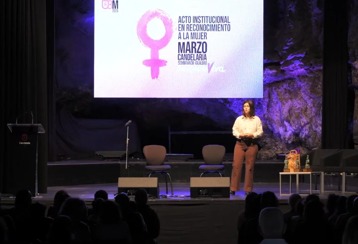 Acto institucional en reconocimiento a la mujer, Ayuntamiento de Candelaria