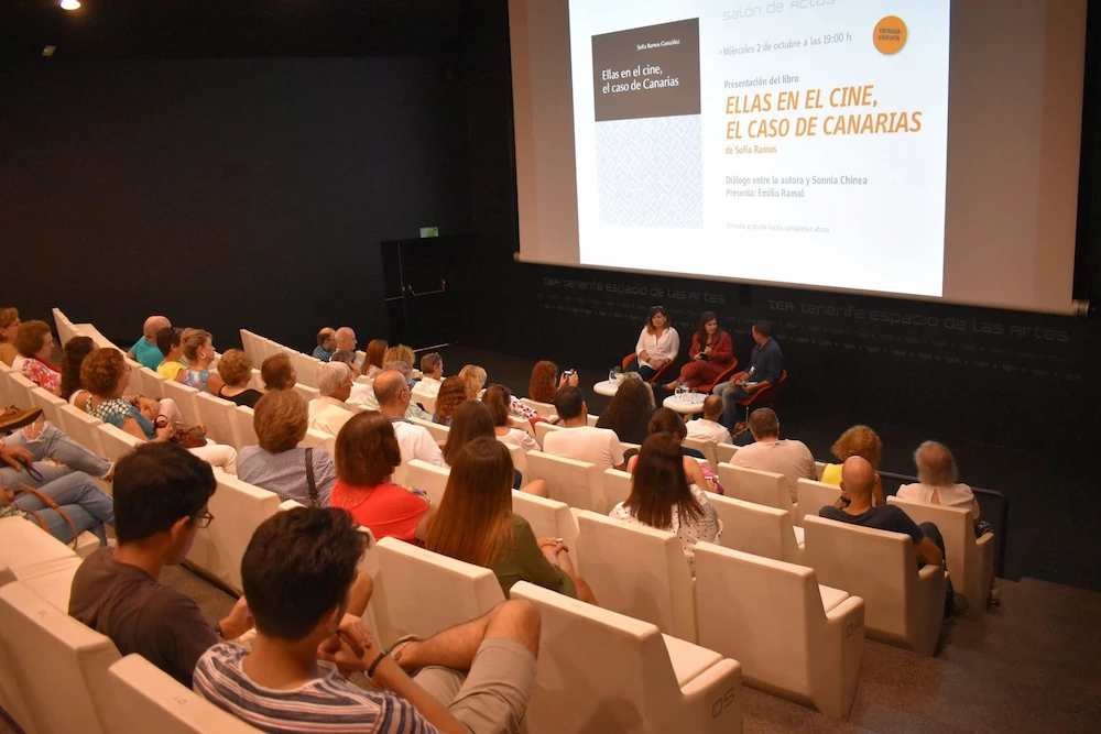 Presentación libro Ellas en el Cine, el caso de Canarias. Sofia Ramos González